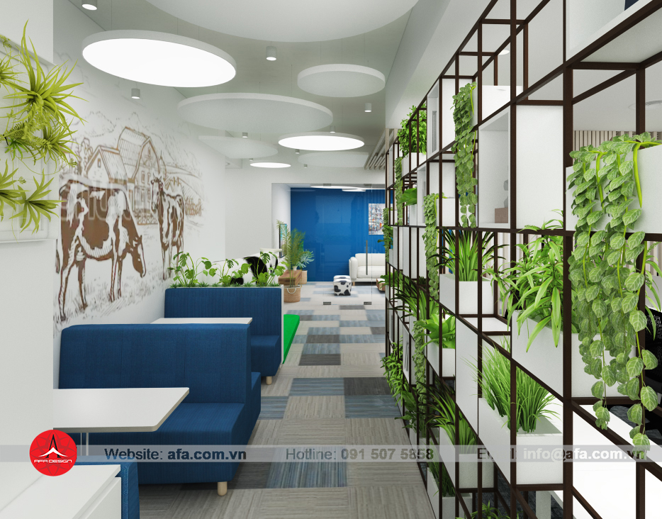 Văn phòng Tuệ Linh - Luận bàn về thiết kế xanh trong môi trường văn phòng