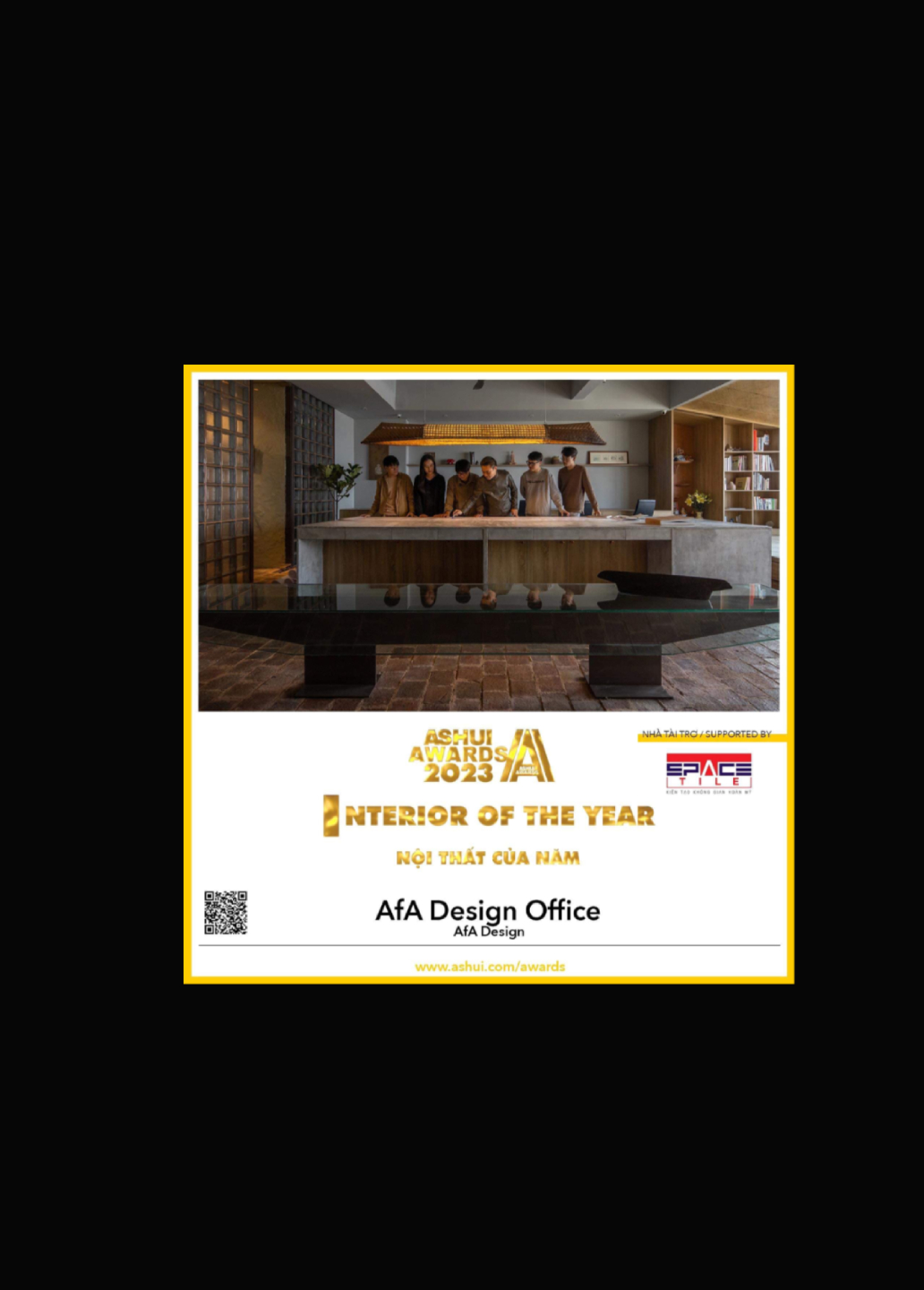 AfA Office - Nội thất của năm Ashui Awards 2023