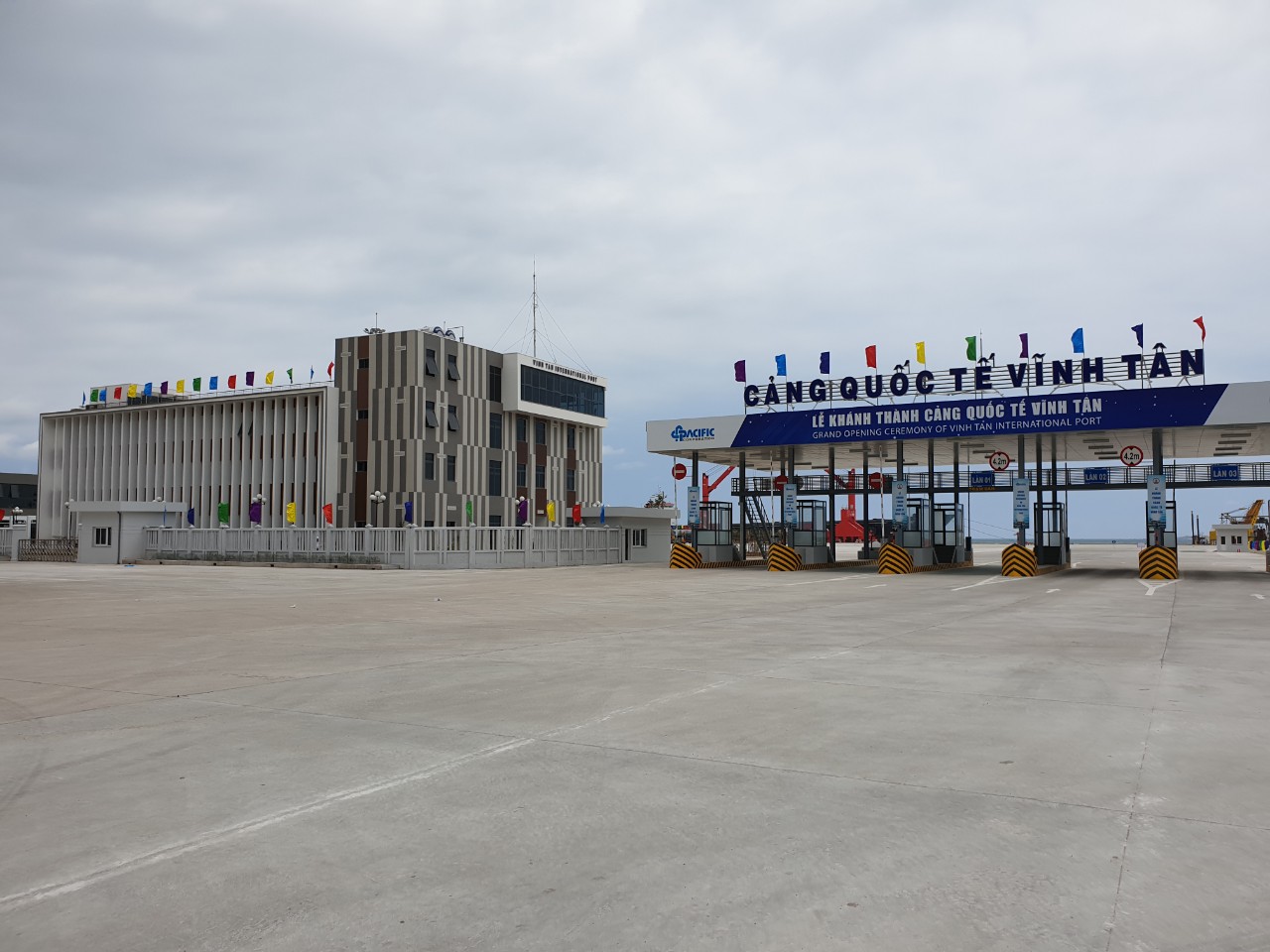 VINH TAN SEAPORT – A “BREATH” OF INTERNATIONALIZATION BROUGHT INTO THE DESIGN